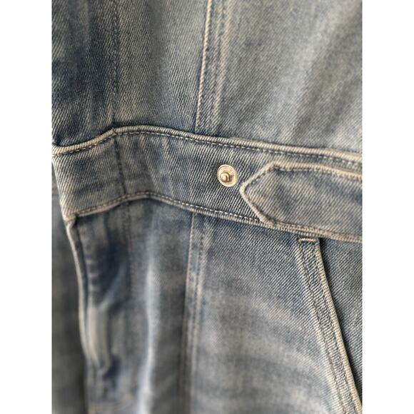 NWT Anthropologie Good American Fit for Success Denim Jumpsuit Size M - Picture 10 of 13